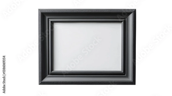 Fototapeta  picture frame isolated on white background , transparent png 
