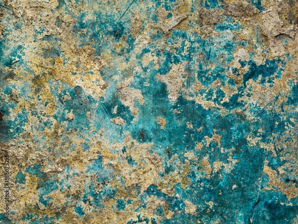 Obraz Textured old weathered plaster wall