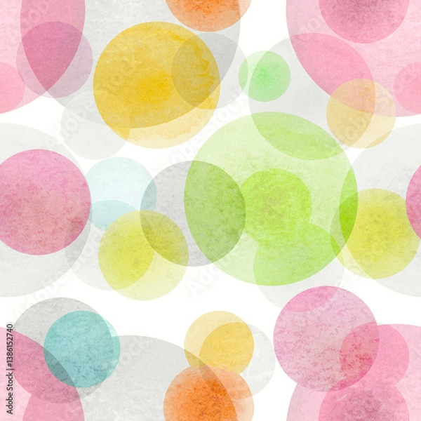Fototapeta abstract background with circles