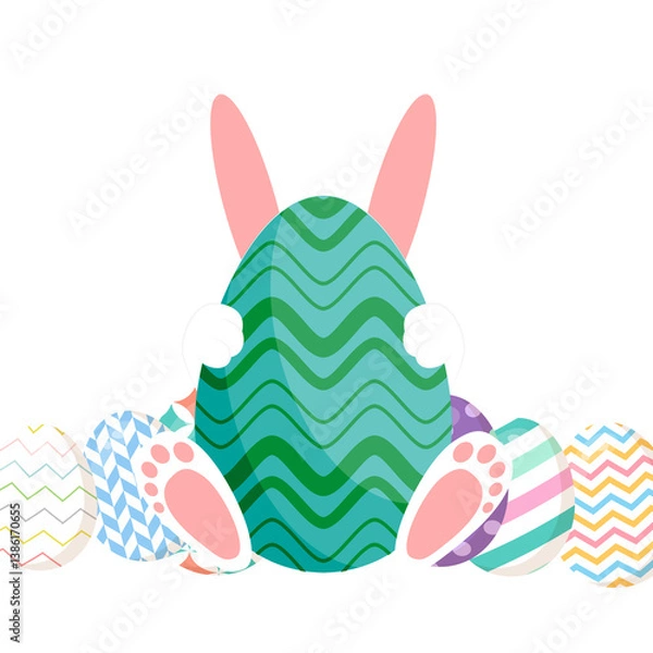 Obraz Illustrative Happy Easter