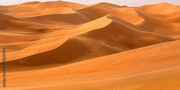 Obraz dunes of sand in the desert 