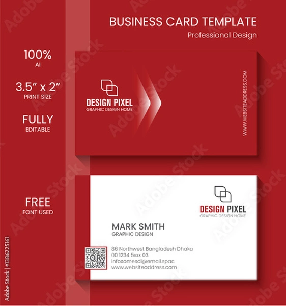 Obraz Business Card