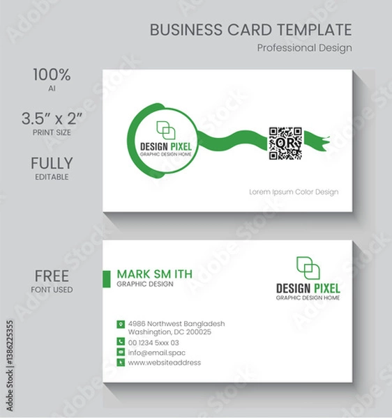 Obraz Business Card
