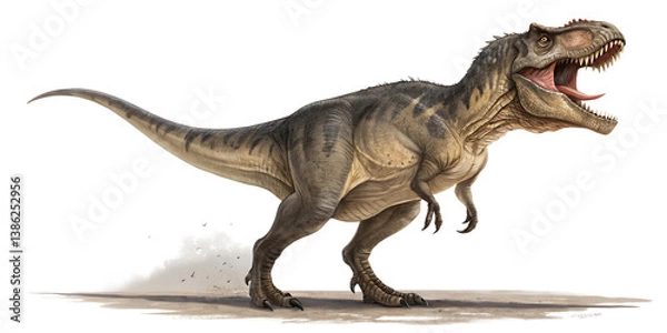 Obraz  t rex dinosaurs isolated on transparent background