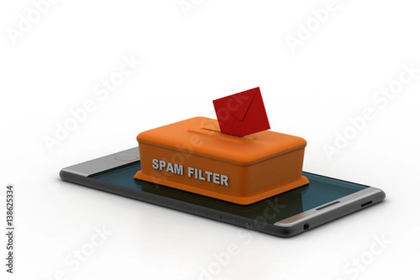 Obraz Spam filter in the smart phone