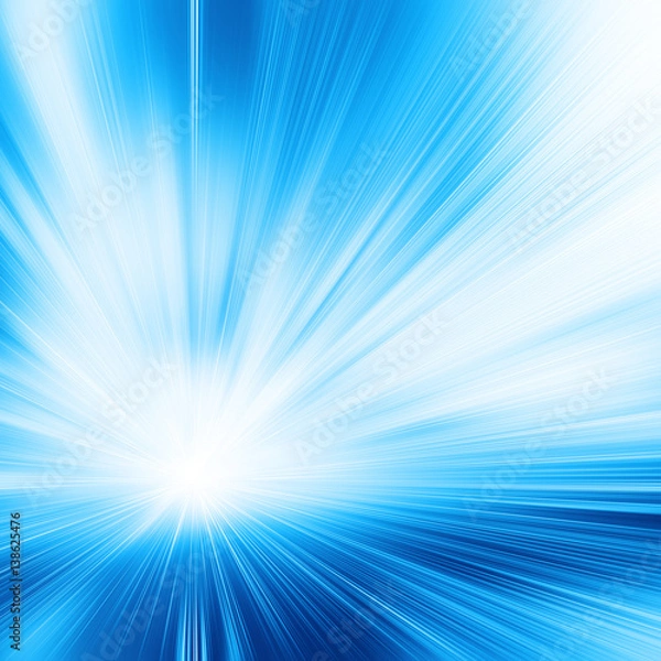Fototapeta Abstract image of high speed in tunnel.