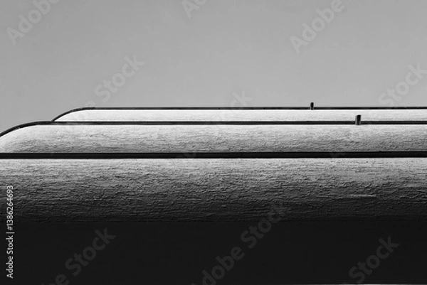 Obraz black and white wall