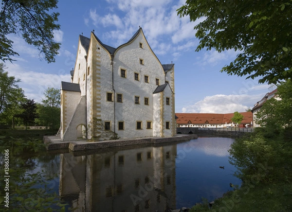 Obraz Wasserschloß Klaffenbach