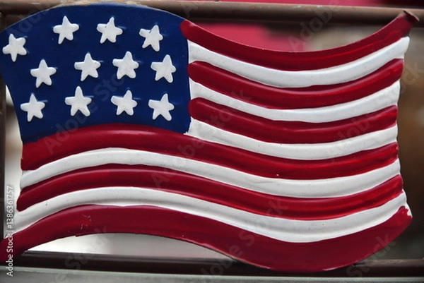 Fototapeta American Flag
