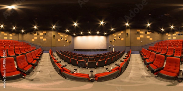 Fototapeta full sphere seamless cinema panorama
