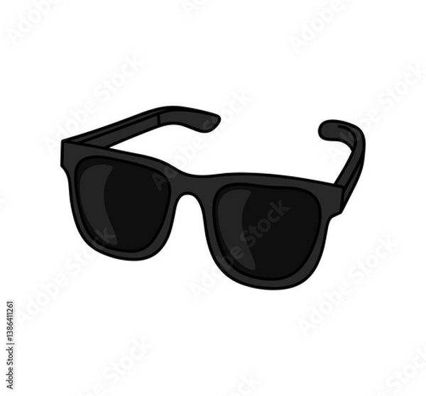 Obraz sunglasses illustration