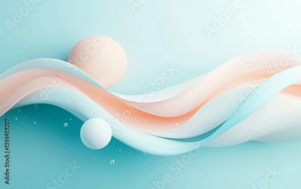 Fototapeta  Abstract color art texture commercial background
