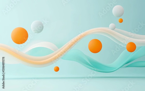 Fototapeta  Abstract color art texture commercial background
