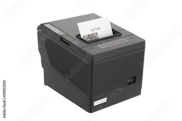 Obraz Black portable printer