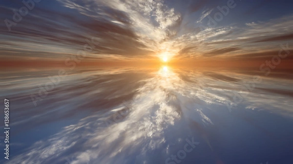 Fototapeta abstract the dawn . bright background picture
