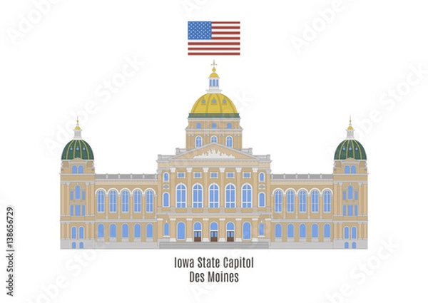 Obraz Iowa State Capitol, Des Moines