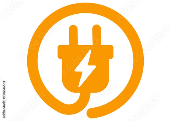 Fototapeta 電源,コンセント,電気,接続,プラグ,ケーブル,充電,配線,黒,アイコン,ロゴ,モノクロ,モノトーン,シンプル,かわいい,電力,バッテリー,節電,マーク,電池,燃料電池,サステナブル,エネルギー,エコカー,電気自動車,プラグイン,素材,チャージ,記号