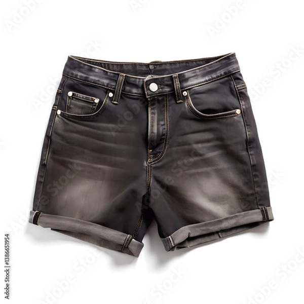 Obraz black female pants isolated