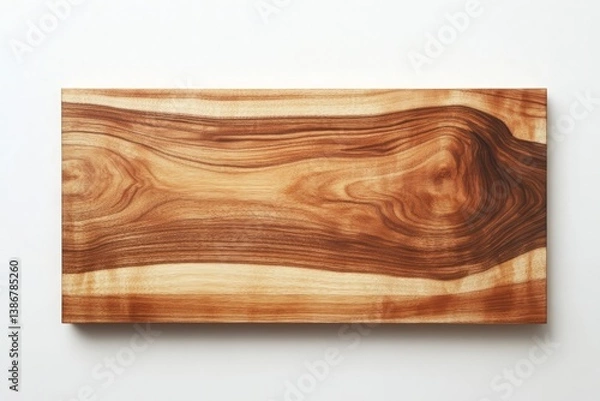 Fototapeta Wooden Texture Panel with Natural Grain Pattern for Elegant Interior Design Background and Creative Projects
