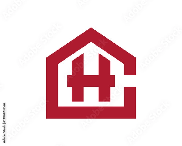 Obraz Letter CH realty 