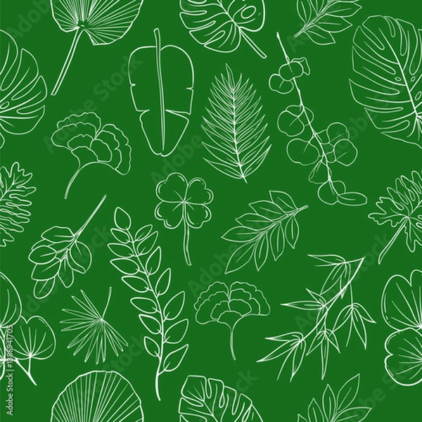 Obraz TROPICAL LEAF-01.eps