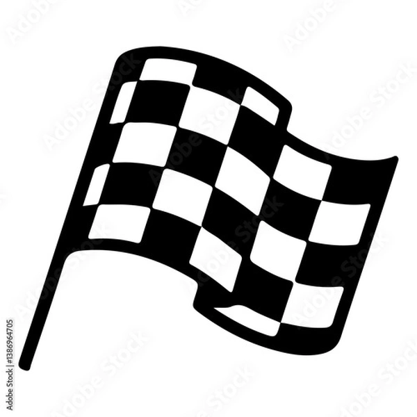 Obraz Racing Flag