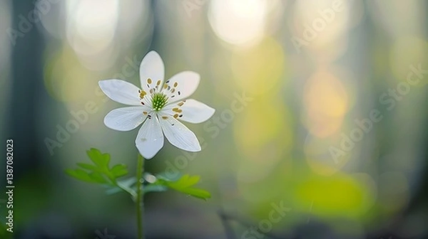 Fototapeta spring flowers in the garden