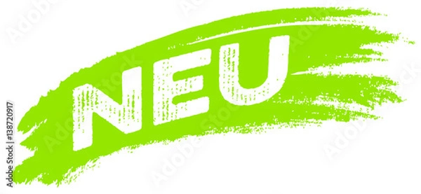 Fototapeta Neu! Angebot, Button, Wischer