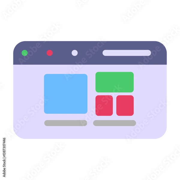 Obraz Responsive Design Icon