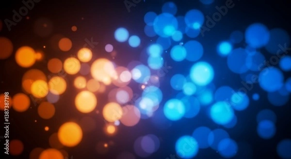 Obraz Chromatic Collision AI Generated