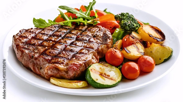 Obraz Beautiful Gourmet Meal Plating