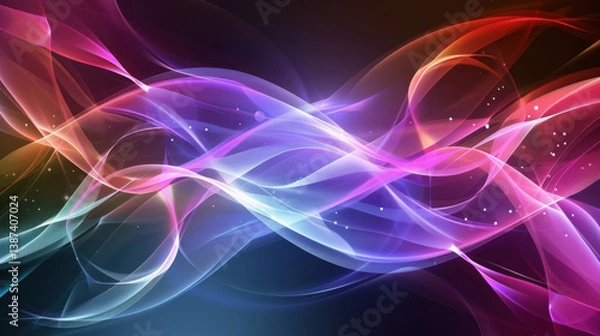 Obraz abstract colorful background with lines