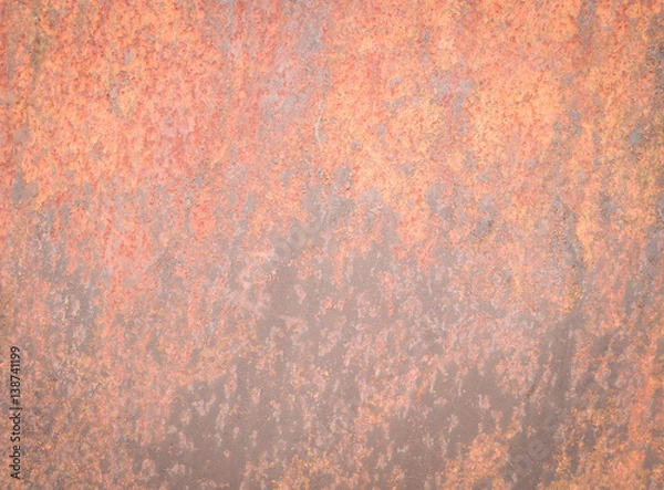 Fototapeta Background texture of Rusted steel