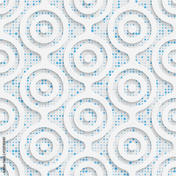 Fototapeta Seamless Minimalistic Pattern