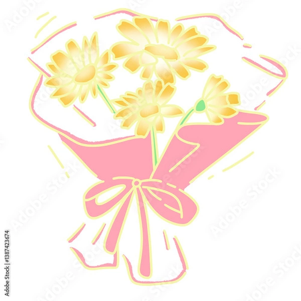 Obraz Minimal Sunflowers