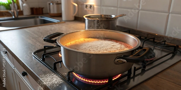 Obraz Tea in Pot Ready to Serve