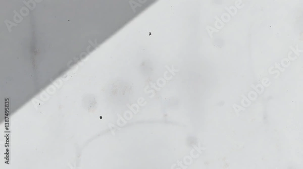 Fototapeta Polished Light Gray Cement Surface with Subtle Imperfections