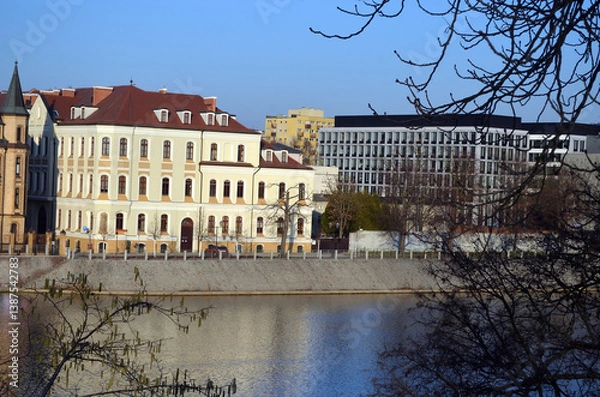 Obraz View of Old Town.  Wroclaw, Poland
