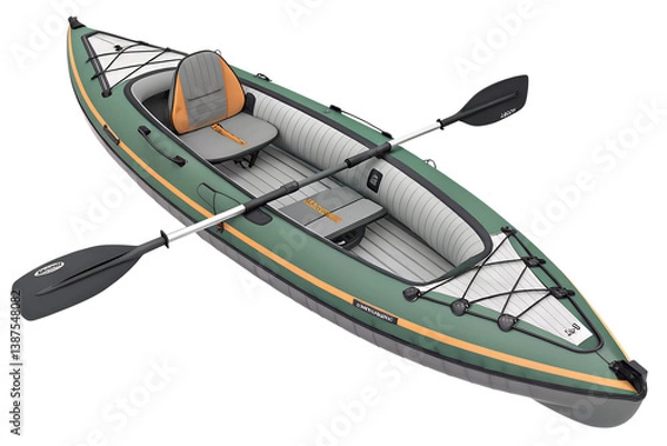 Obraz One inflatable kayak png psd isolated on transparent background.png