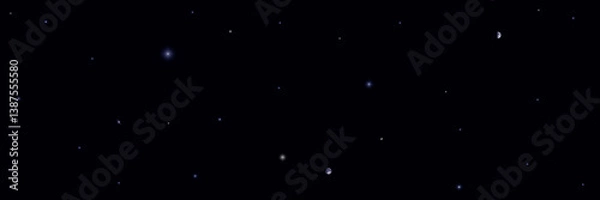 Obraz galaxy in a free space.
