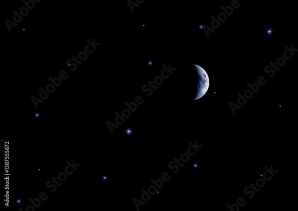 Obraz half moon