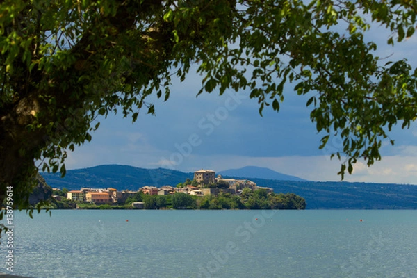 Fototapeta Capodimonte and Bolsena Lake