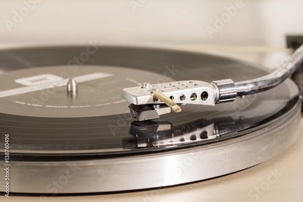 Obraz Record player - Stock Image