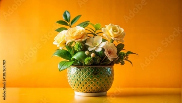 Fototapeta vase with flowers