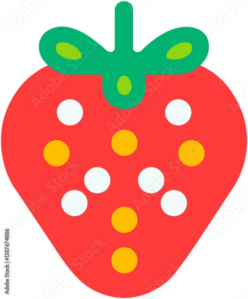 Obraz Modern Strawberry Design