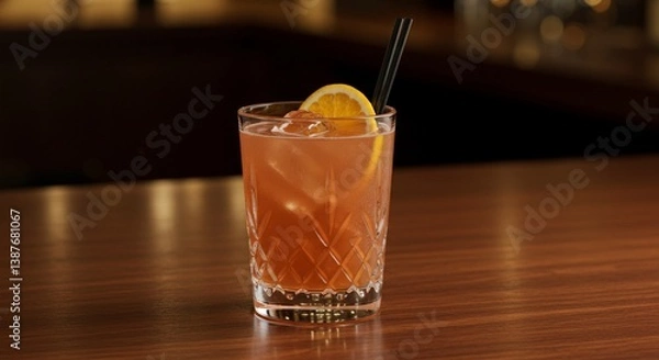 Obraz Refreshing Orange Cocktail
