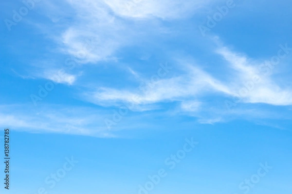 Obraz White clouds in the sky