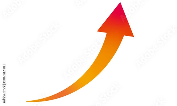 Obraz 矢印　上向き