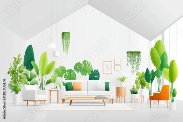 Obraz modern interior design