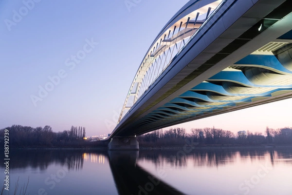 Fototapeta Apollo bridge in Bratislava, Slovakia
